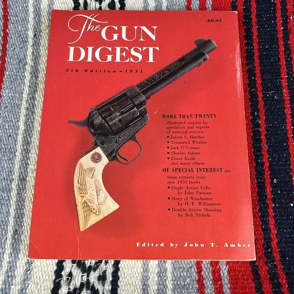 Vintage The Gun Digest 1951, 5th Edition Firearms Magazine - Picture 2 of 7